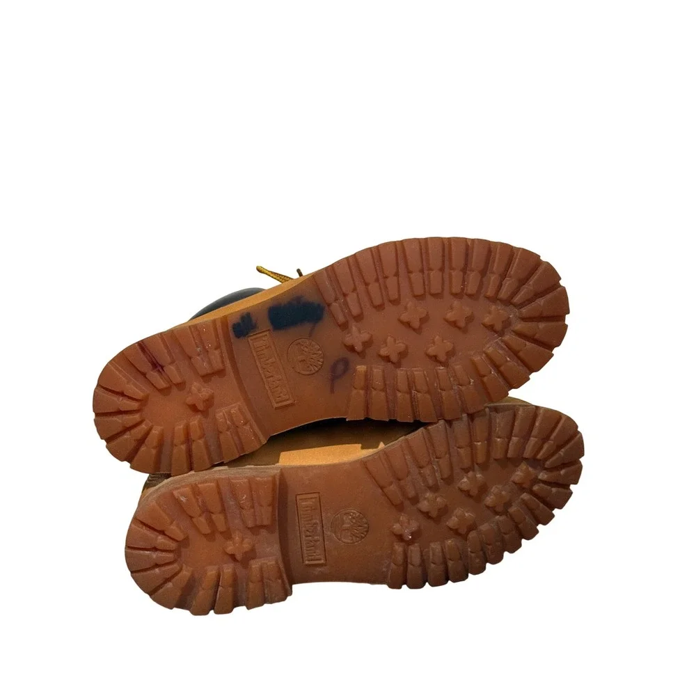 Timberland 6 Inch Premium Waterproof Boots Wheat‎ Nubuck Leather Mens 10061